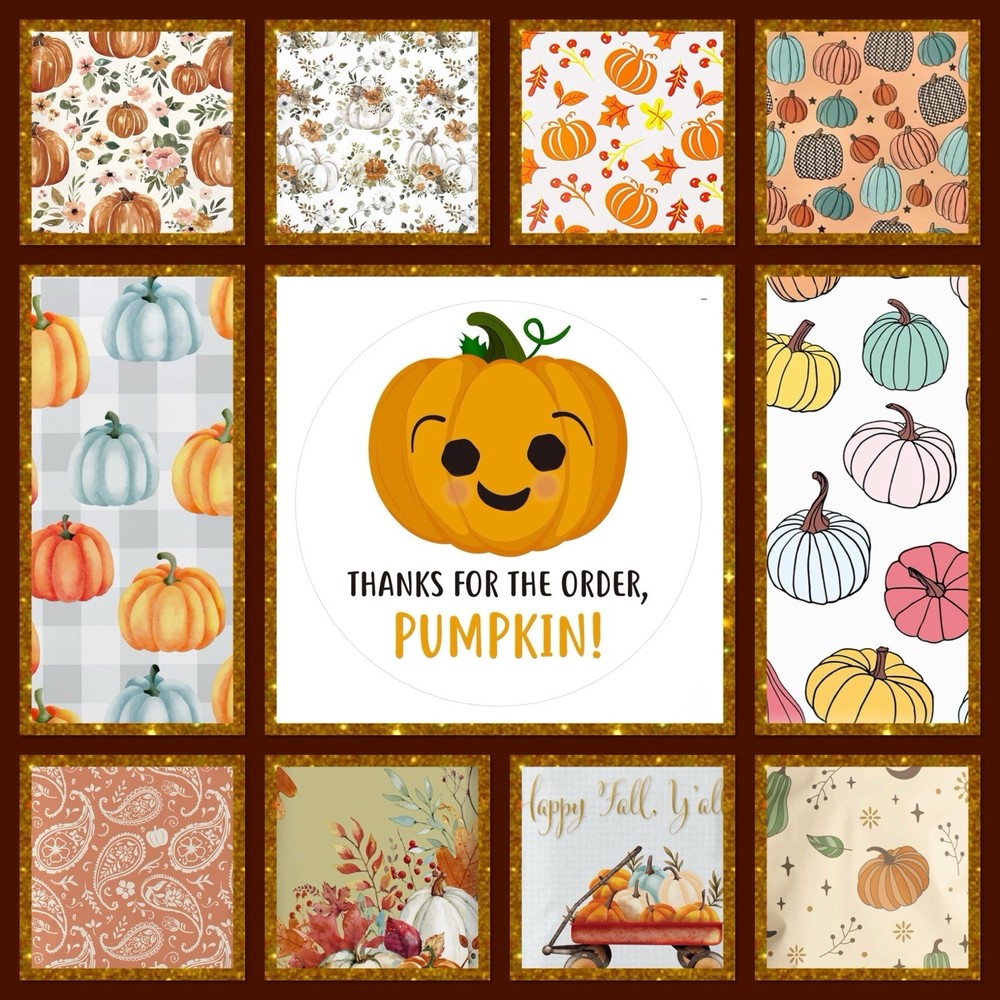Poly Mailers Autumn Fall, Assortment 10x13