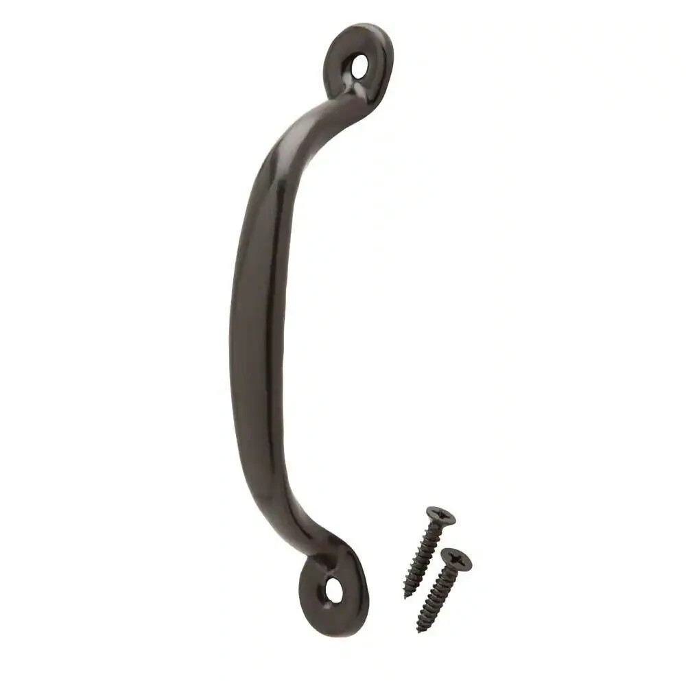 2 Pack Everbilt 4-7/8 in. Black Finish Light Duty Door Pull Handle 15447