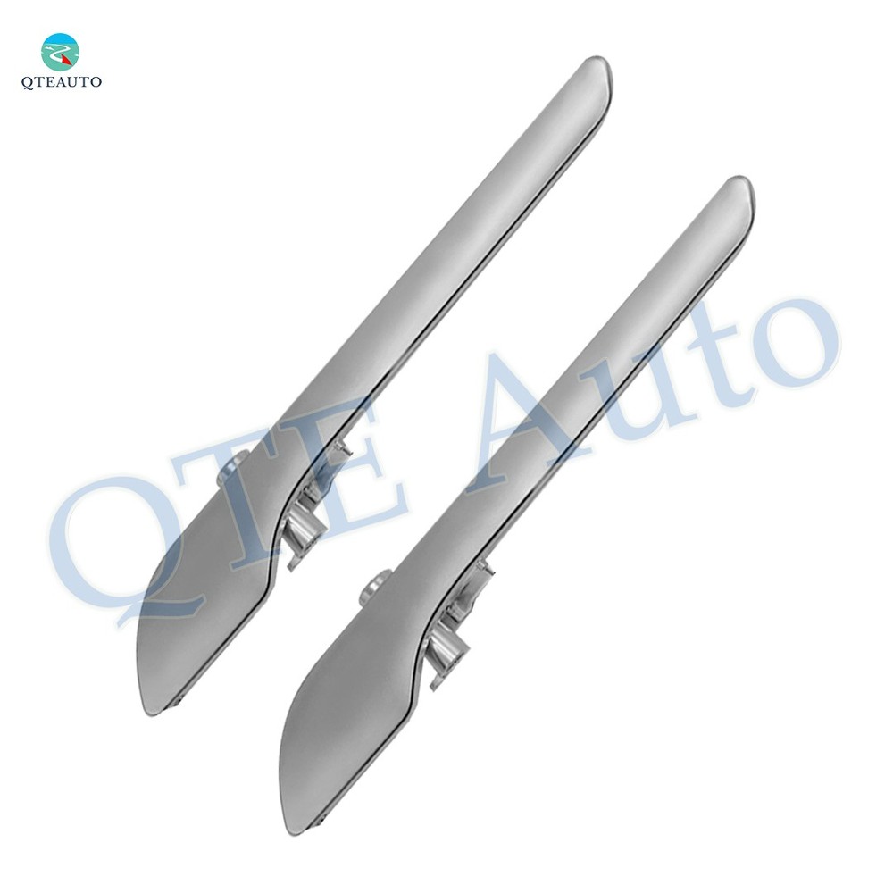 Pair of 2 Front-Rear Left Outer Door Handle For 2017-2022 Tesla Model 3