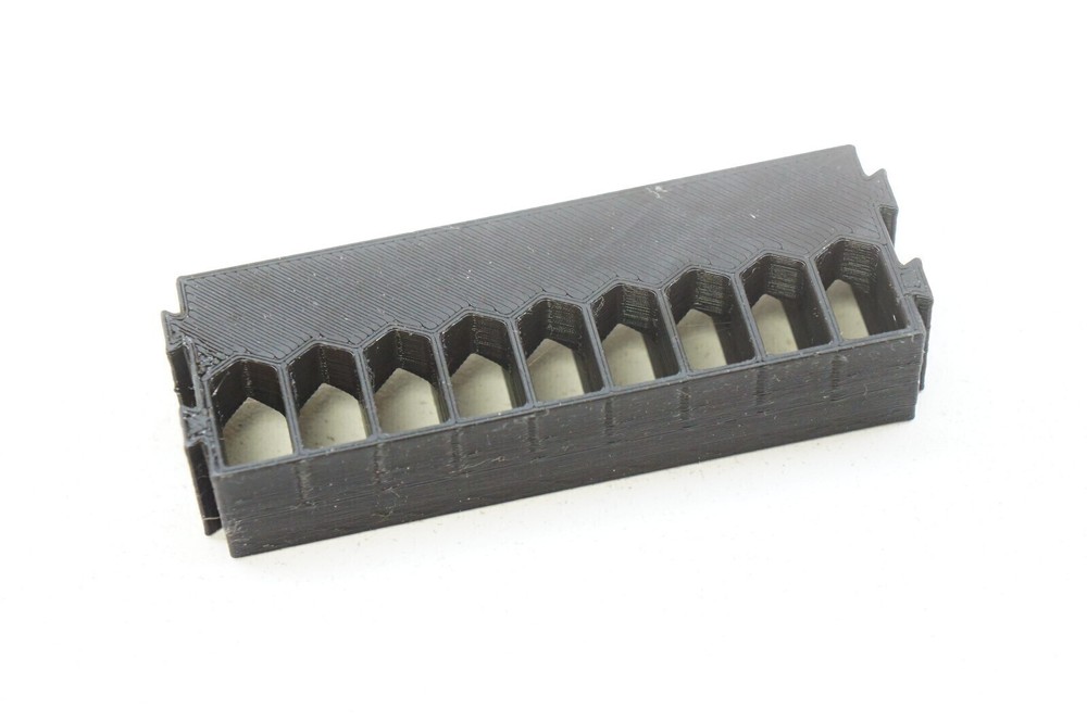 Replacement 3D Printed Dewalt ToughCase Long Bit Holder Insert (holds 9 bits)
