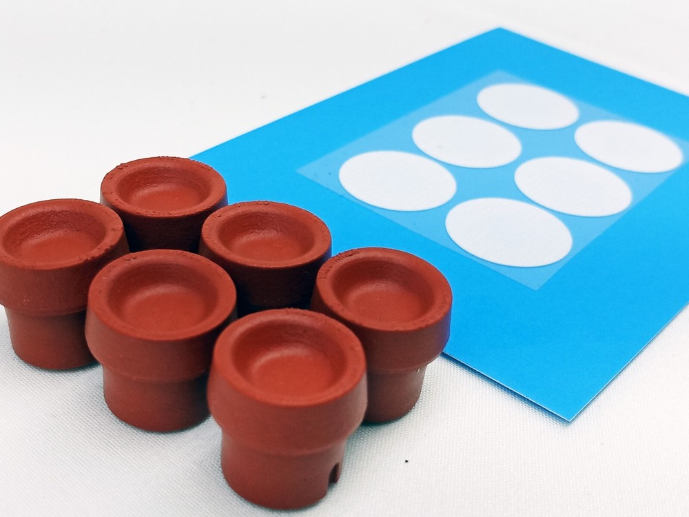 Mushroom Grain Spawn DIY Jar Lid Kit - 6 pack