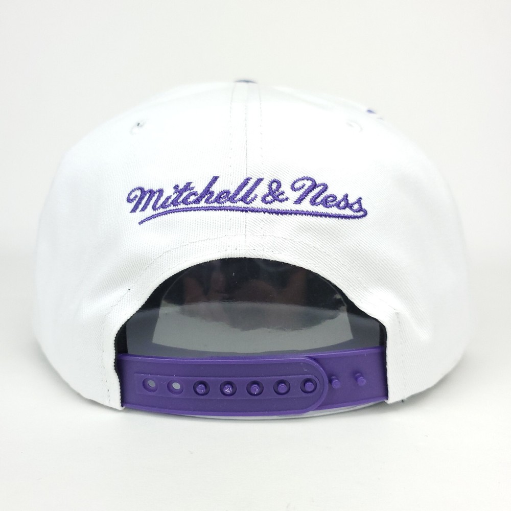 Utah Jazz Mitchell & Ness Snapback Cap Hat 3D Logo Gradient Flame Art NWT