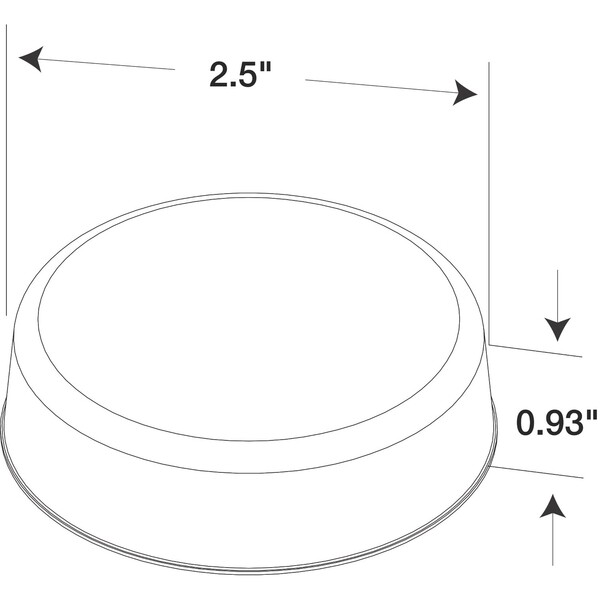 TRUCK-LITE 1050A LED Lamp 2-1/2” Sealed 4 Diode Pattern