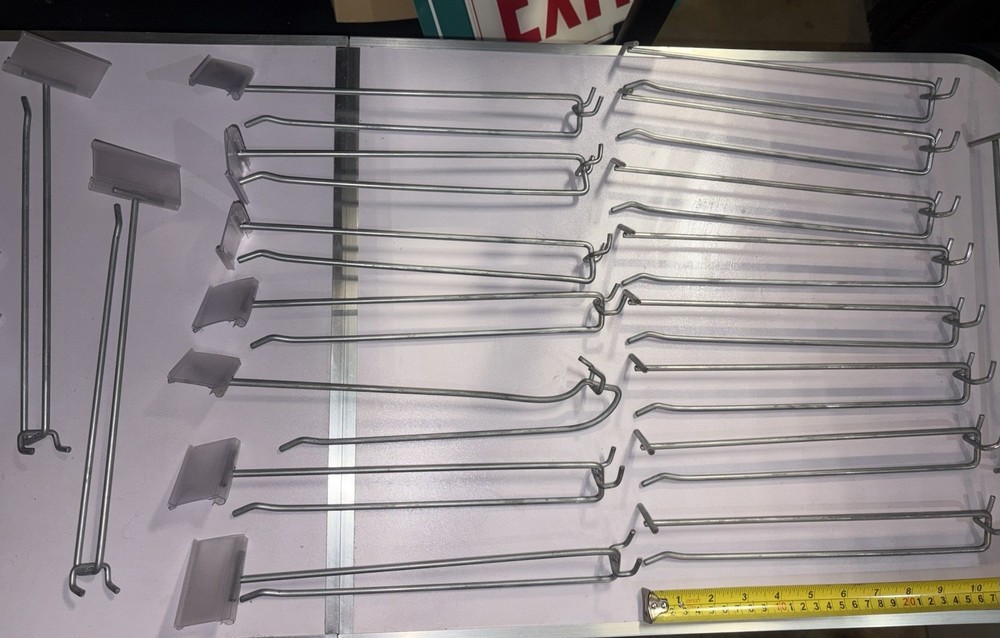 Peg Hook Lot Display Garage - Store Retail Pegboard Hooks