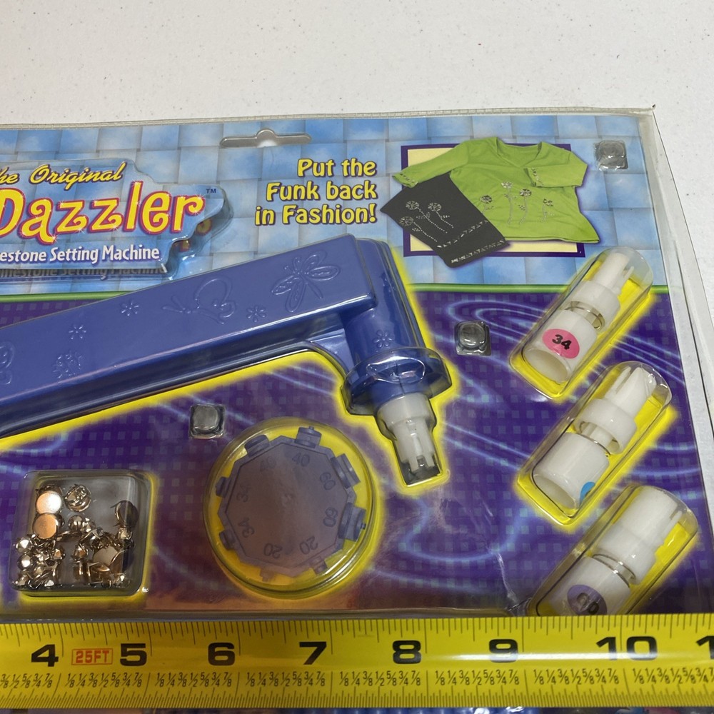 GEMAGIC BEDAZZLER Cathy Mitchells Stud Setting Machine System Tool w/Rhinestones