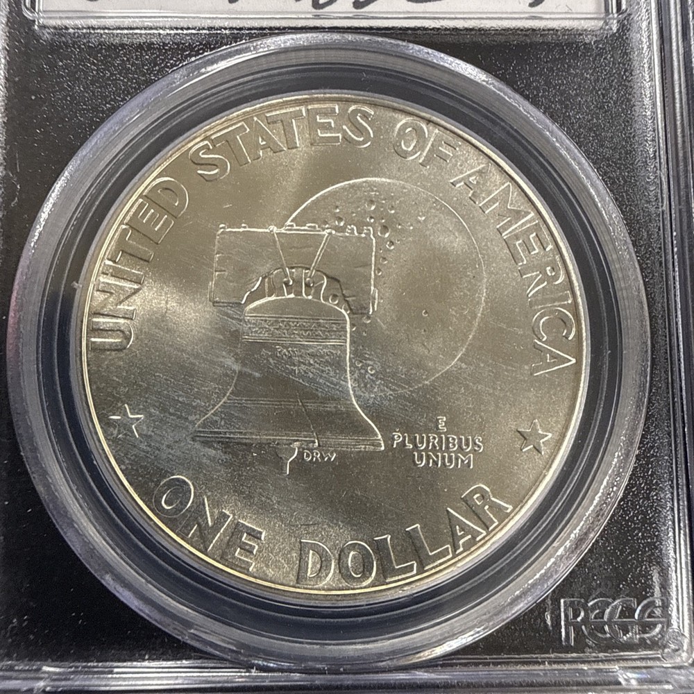 1976-S Uncirculated Bicentennial Eisenhower Dollar 40% Silver, $1
