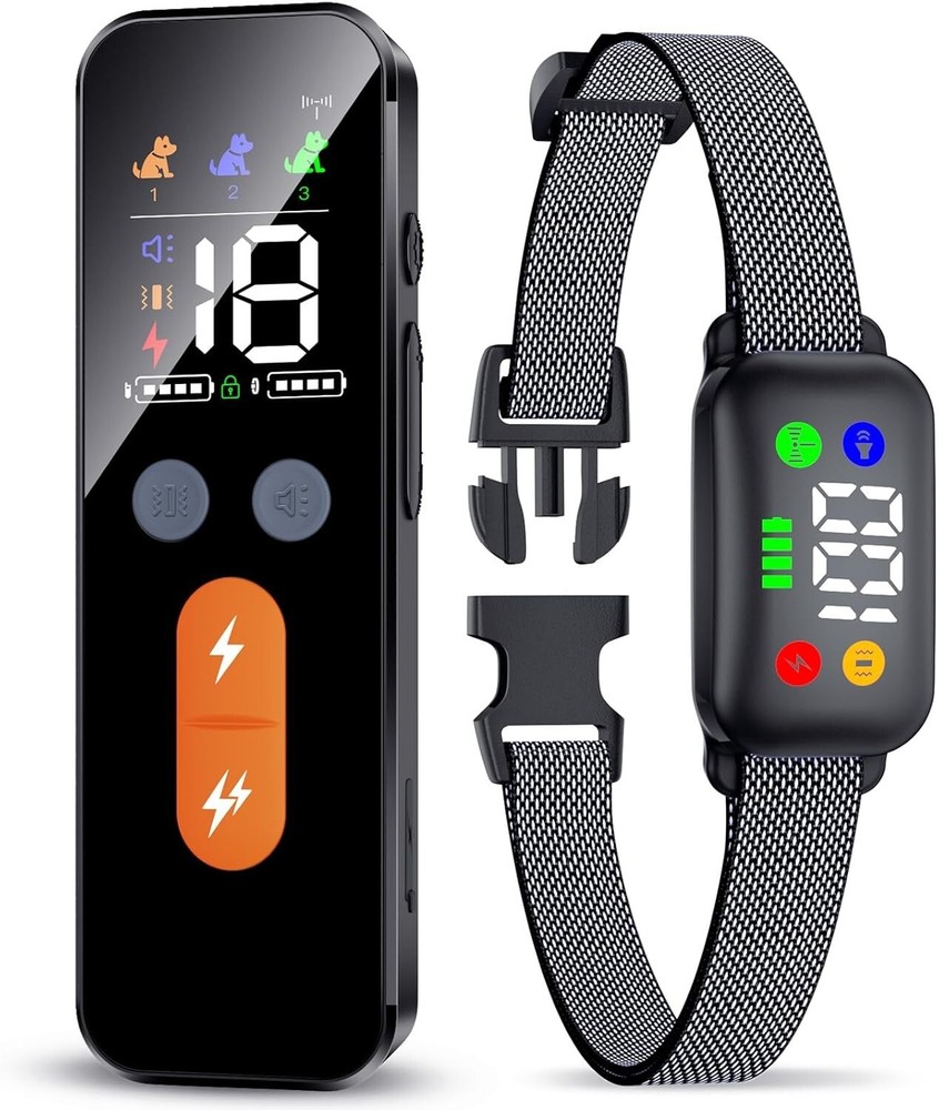 Dog Training Collar with Remote, Dog Shock Collar with Remote Control for Medium