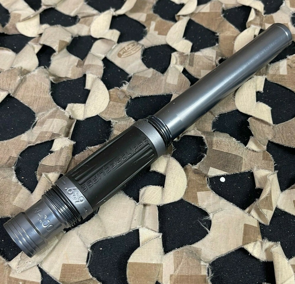 NEW Planet Eclipse Shaft FL Barrel Back - Autococker - .689 -Dust Gun Metal Grey