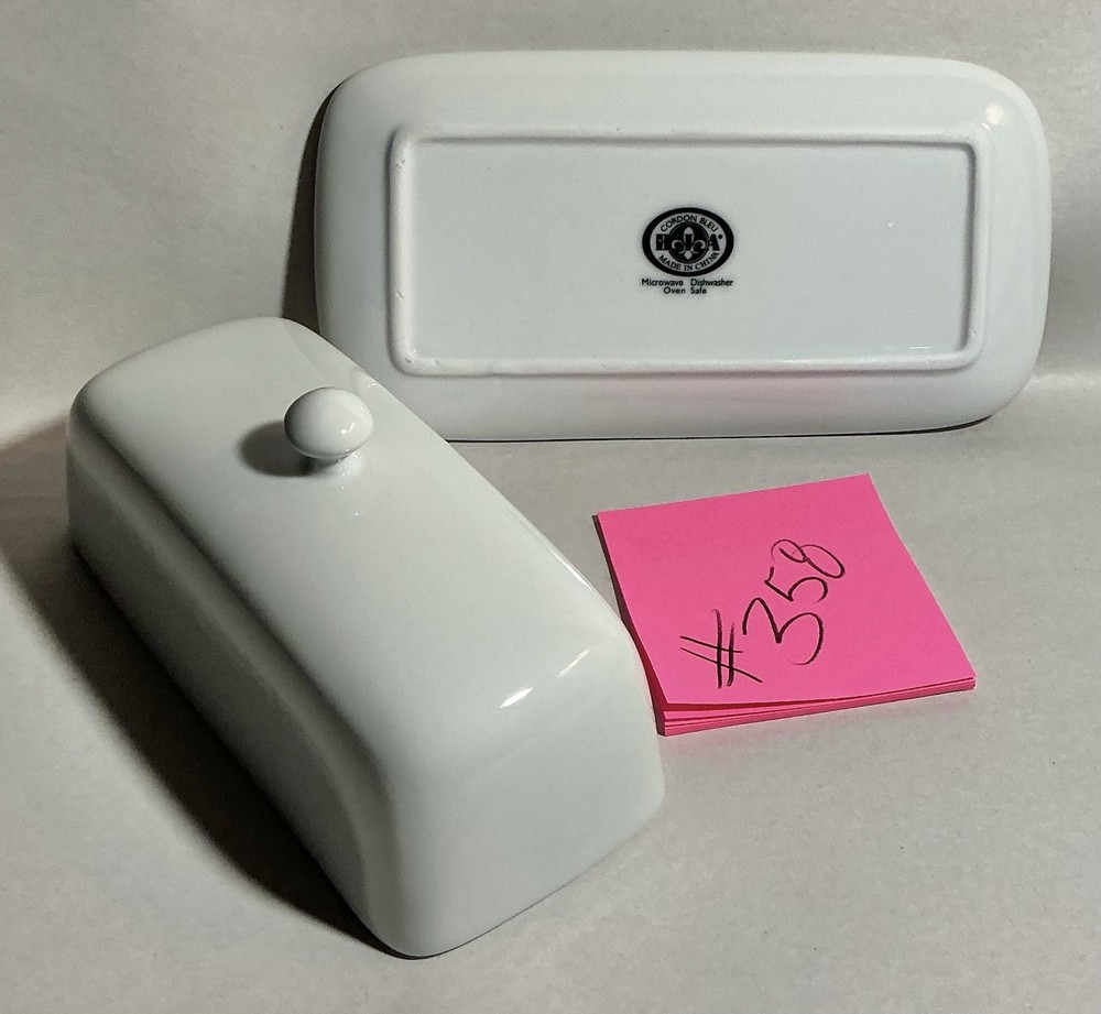 Used Butter Dish