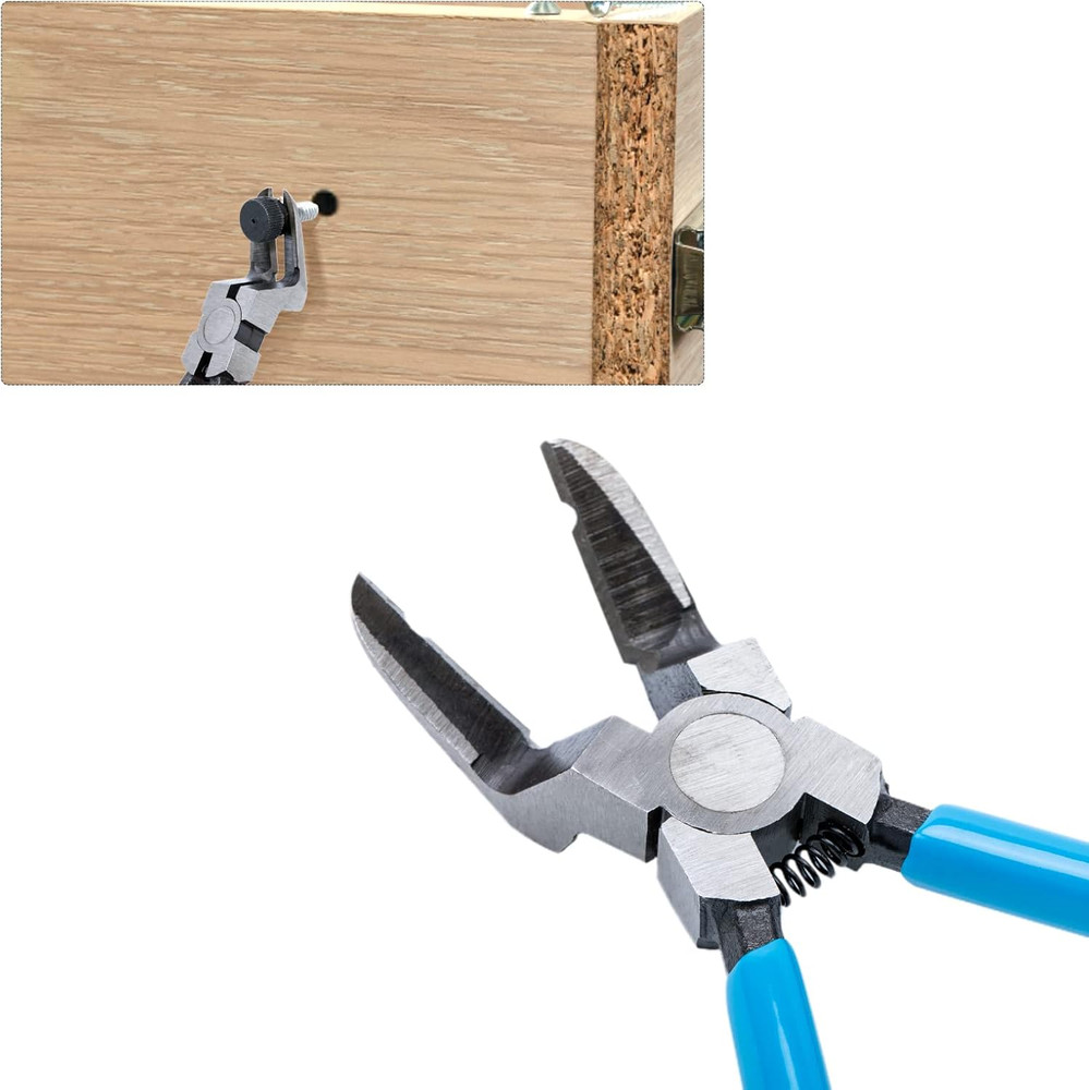 Multi-Function Diagonal Side Cutting Plier Car Trim Panel Clip Cutter Puller Fas