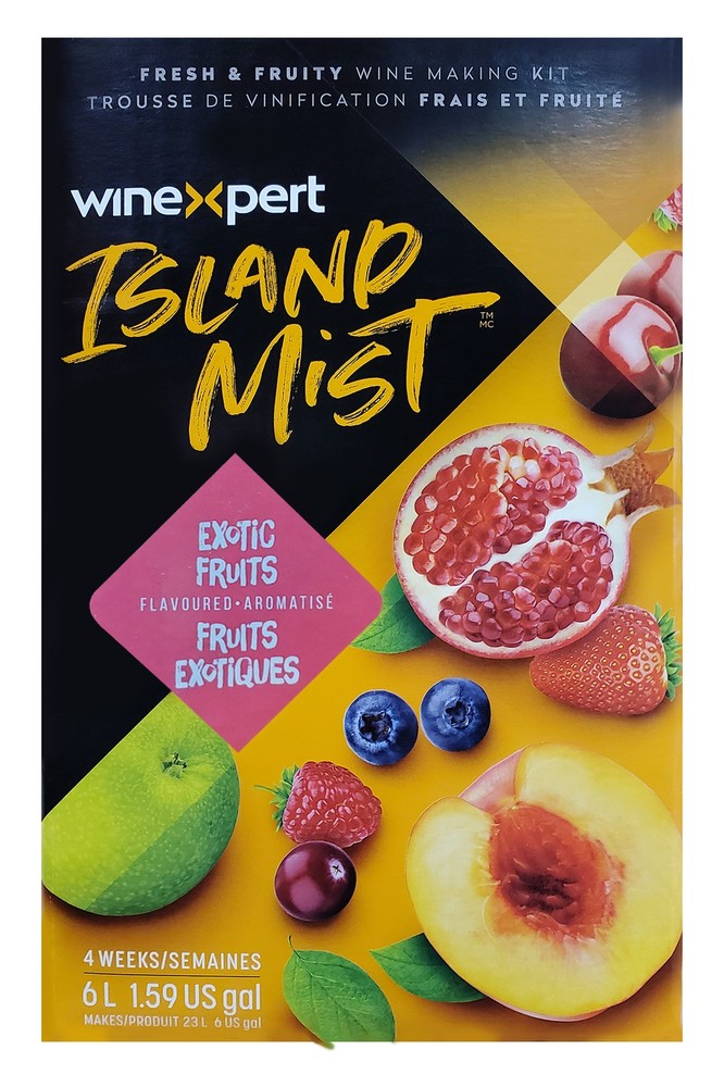 Exotic Fruits White Zinfandel (Island Mist) Wine Making Ingredient Kit