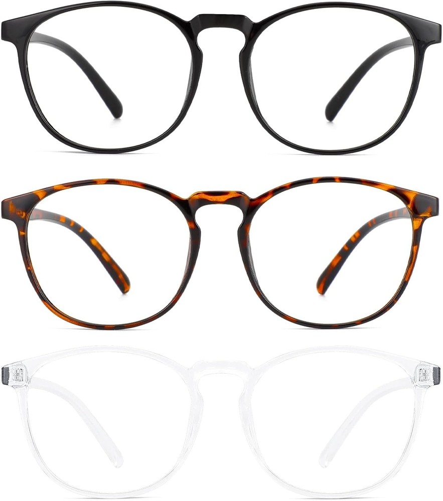 Chic Blue Light Blocking Glasses - 3 Color Variety for Gaming & Work