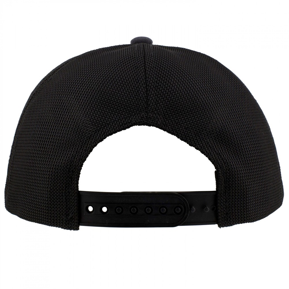 Miller High Life Logo Woven Label Hat Grey