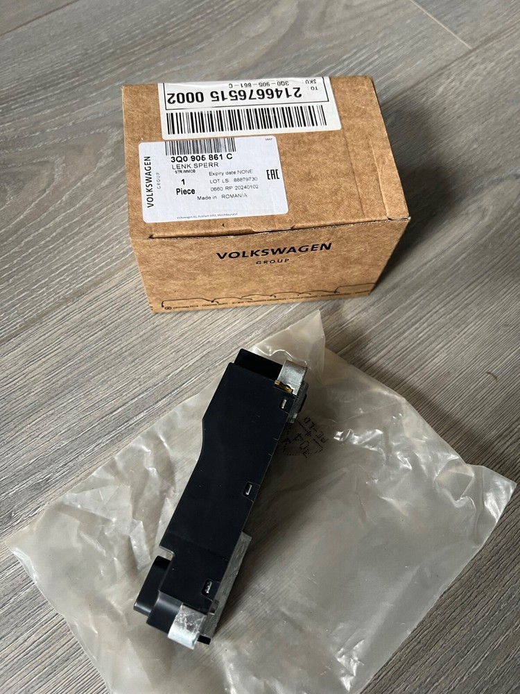 Bentley Audi Volkswagen Steering Lock Immobiliser