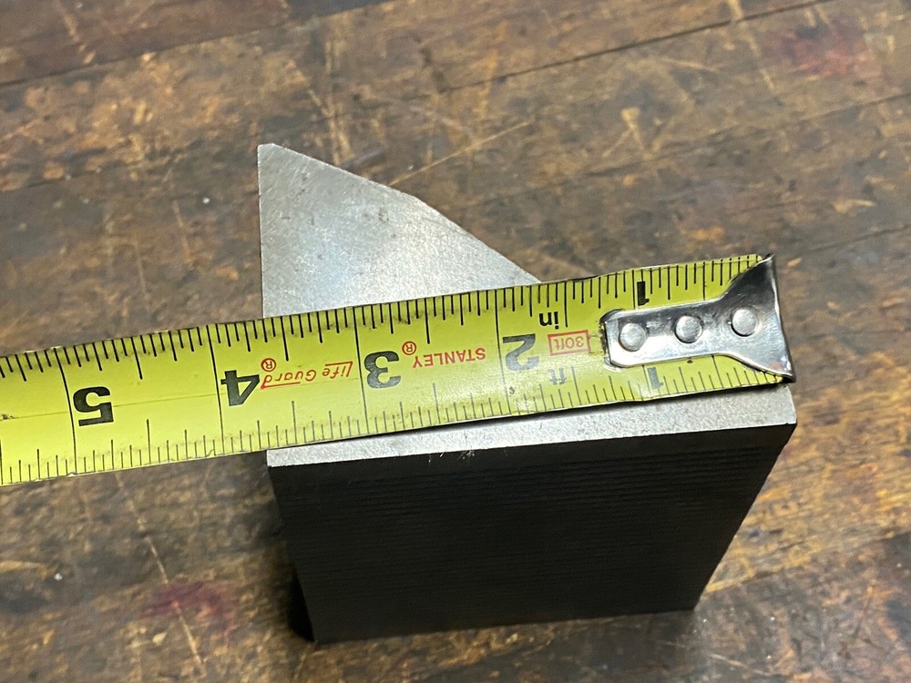 Vintage Tool Makers Magnetic Transfer Block Angle Plate