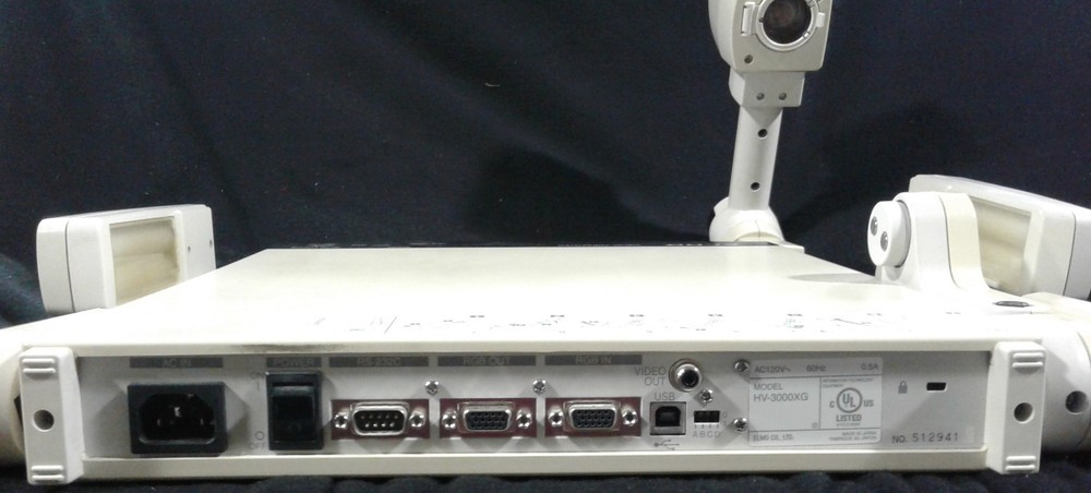 ELMO VISUAL PRESENTER HV-3000XG DOCUMENT CAMERA PRESENTER. Our #1