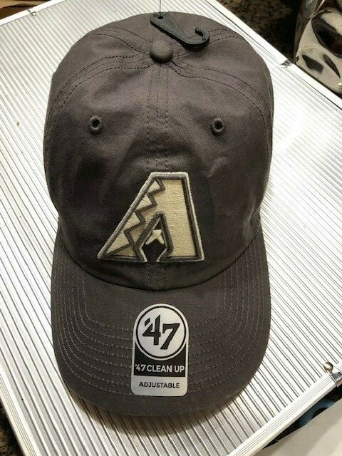 NEW! ARIZONA DIAMOND BACKS 47 CLEAN UP ADJUSTABLE CAP HAT MLB Diamondbacks