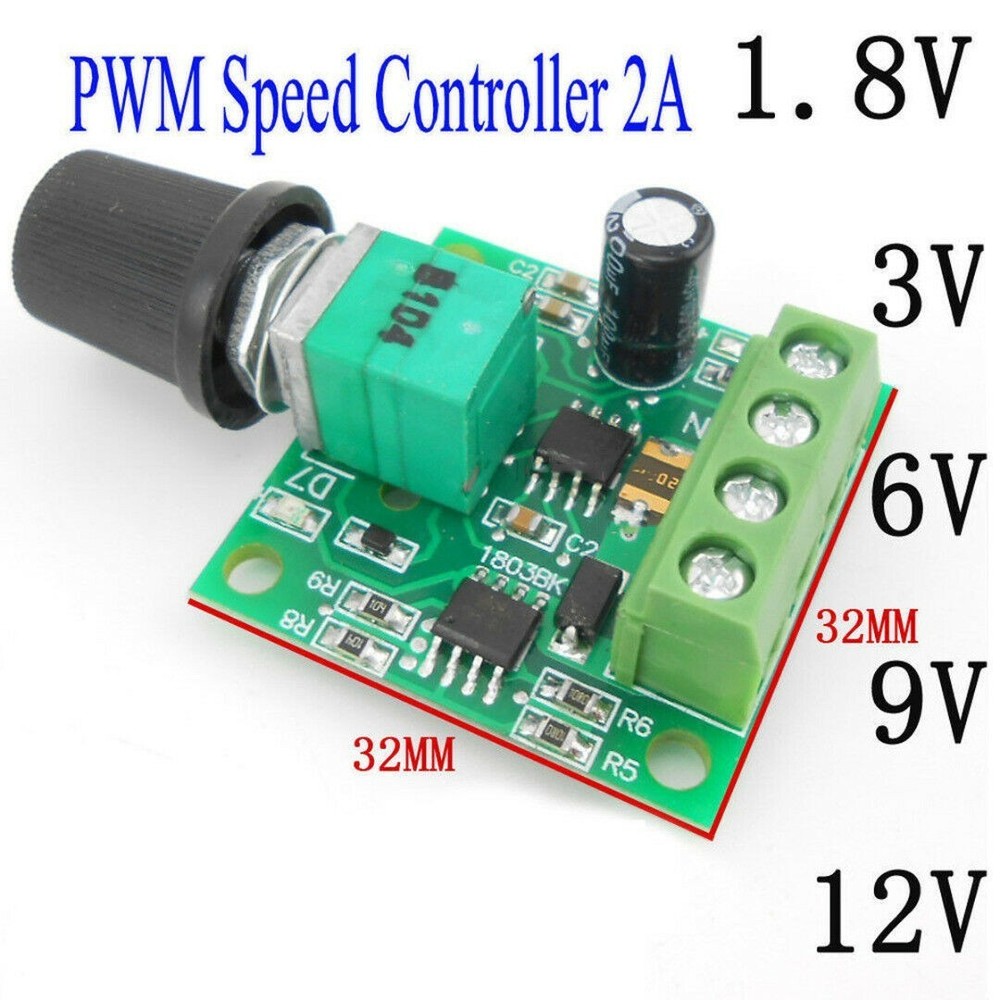 DC Motor Speed Controller Motor Potentiometer Potentiometer (Linear) 0~100%