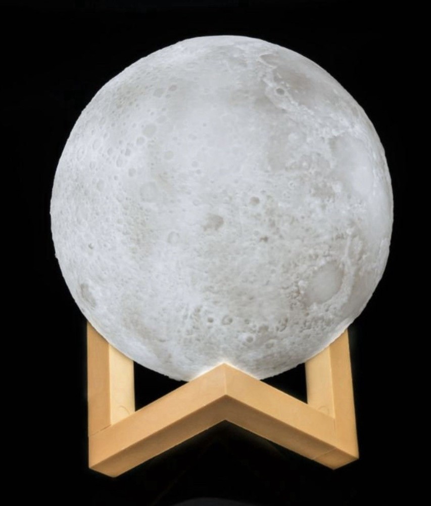 Heebie Jeebies Moon Lunar Night Light LED Light Touch Sensitive Color Change New