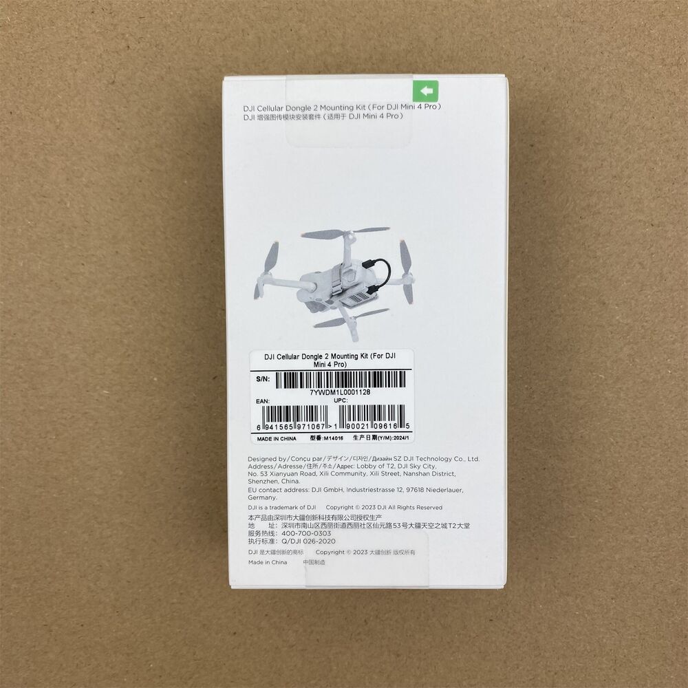 Cellular Dongle 2 Mounting Kit For DJI Mini 4 Pro-OPEN BOX