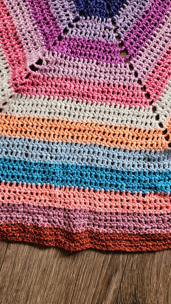 Hand Crochet Star Blanket