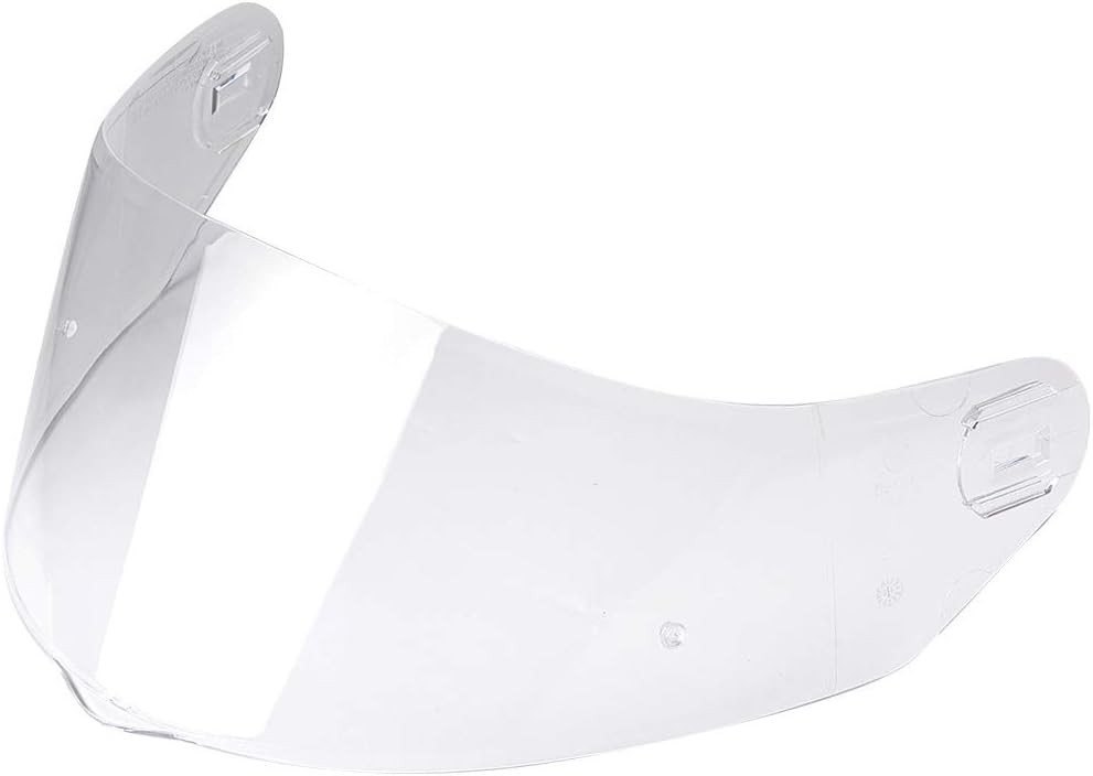 Clear Motorcycle & Snowmobile Full Face Shield Visor with Pinlock Pins