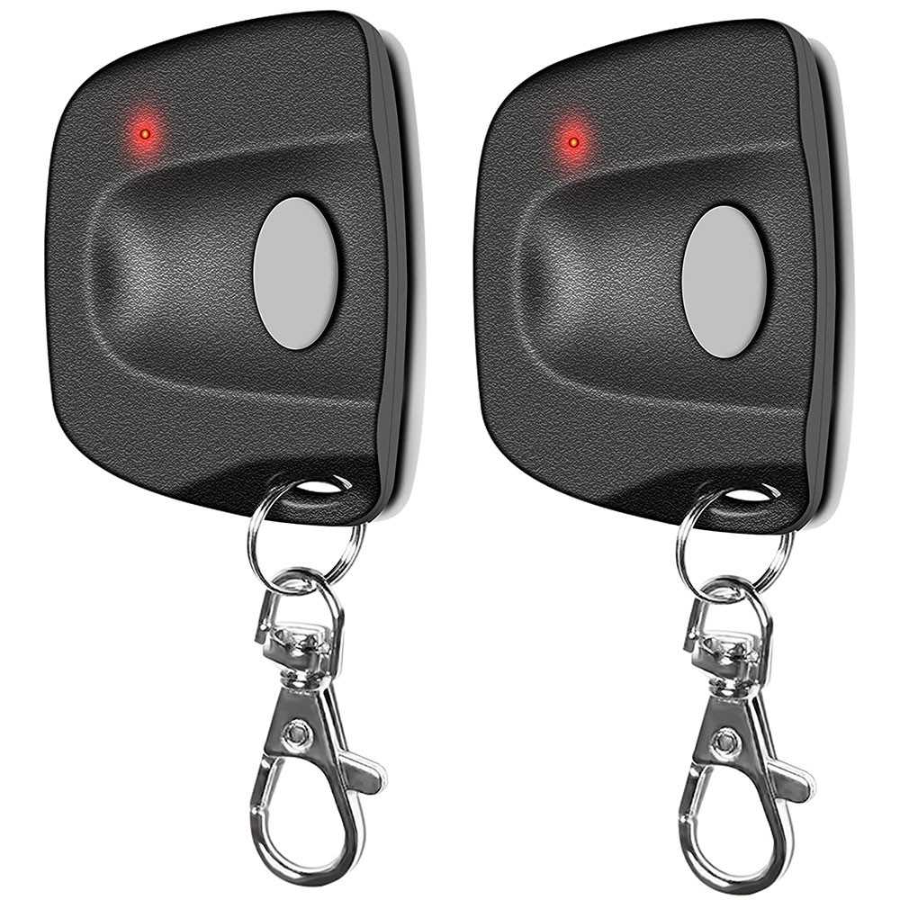 2PC Remote Control Garage Door Gate Opener Transmitter 10 Digit Pins Code-300MHz