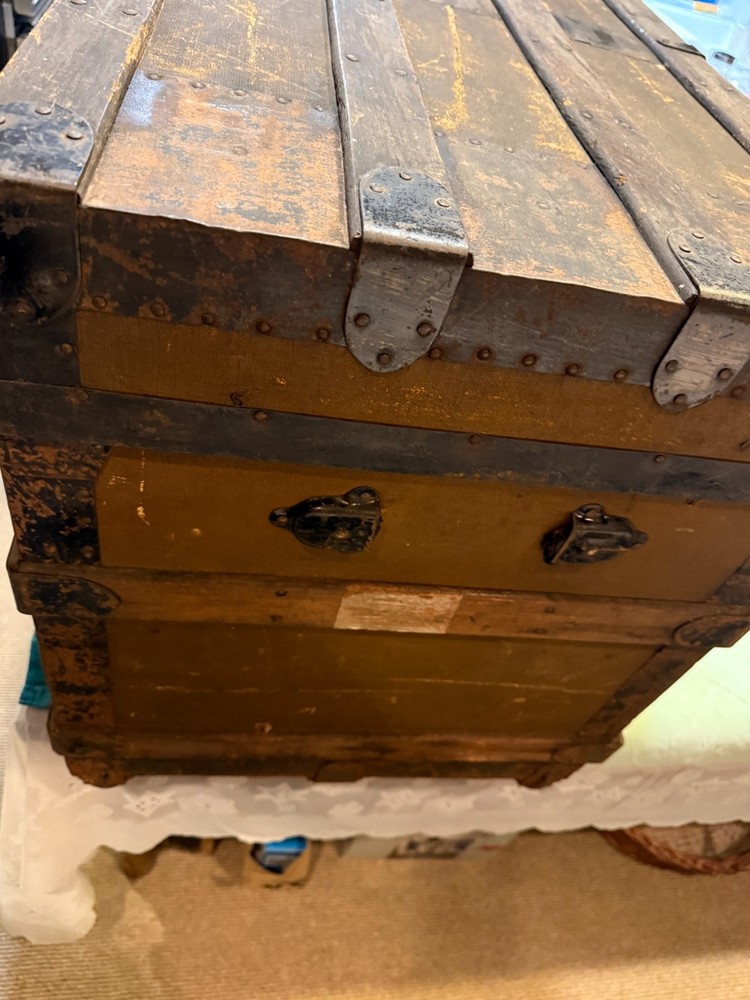 Antique Steamer Trunk