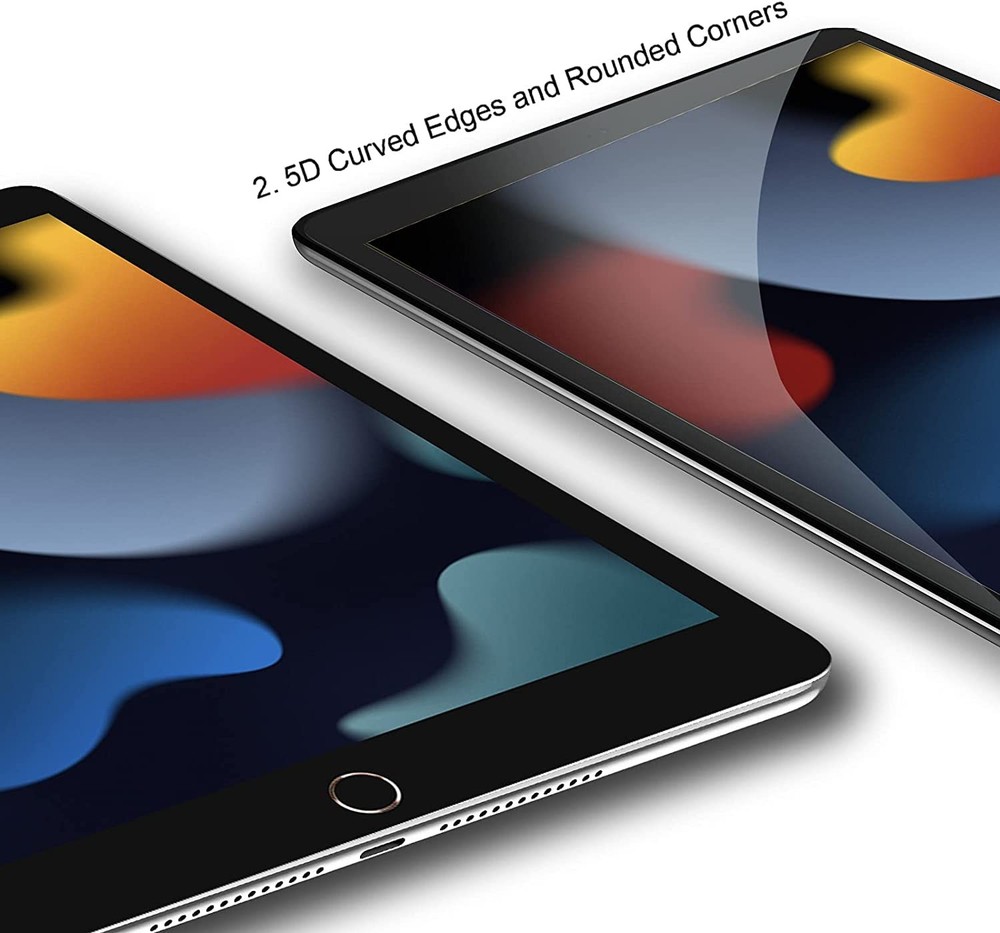 Gerutek 2-Pack Screen Protector for iPad 9/8/7 10.2 inch, Transparent