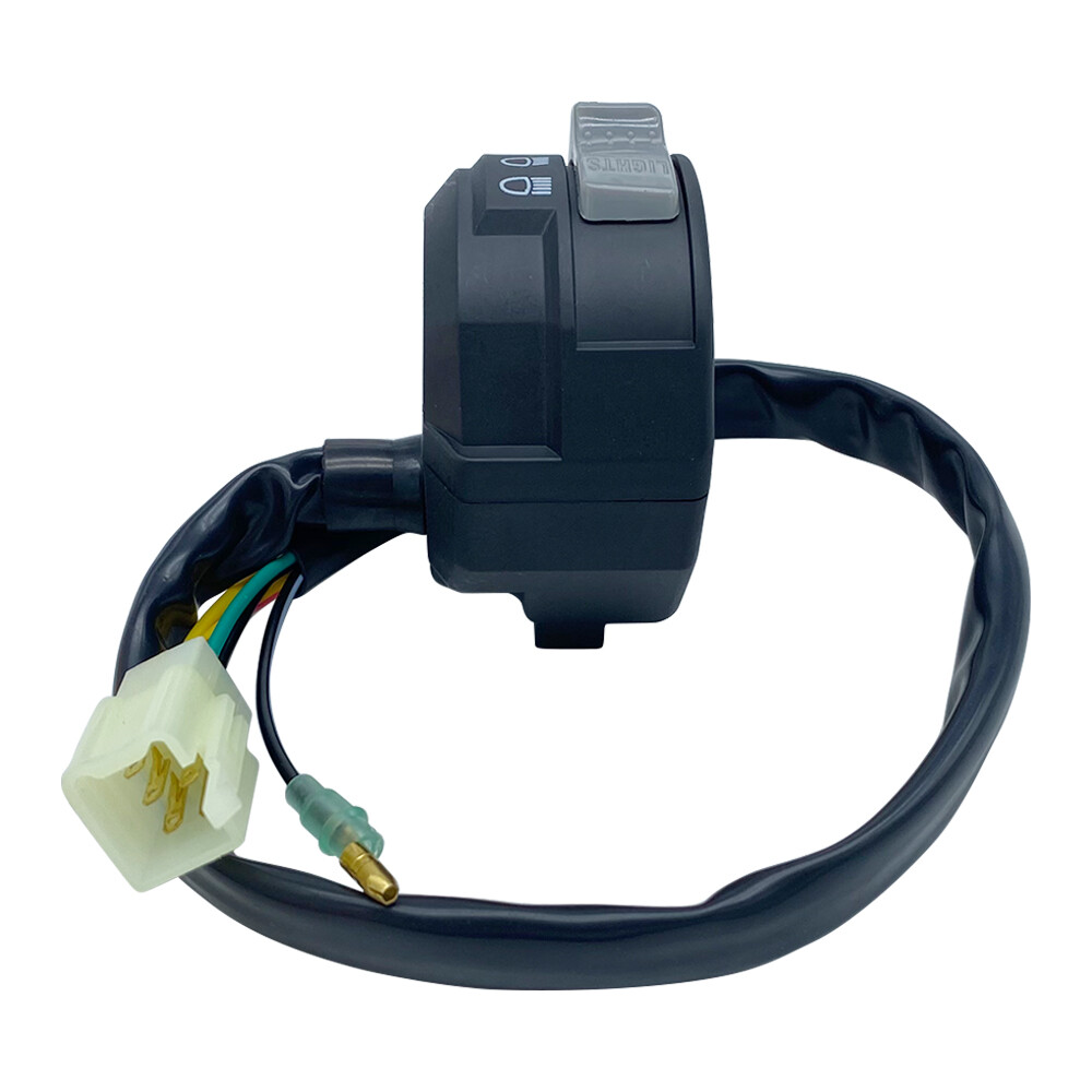 Left Handlebar Switch Stop Kill Button Headlight for Yamaha Banshee 350 YFZ350