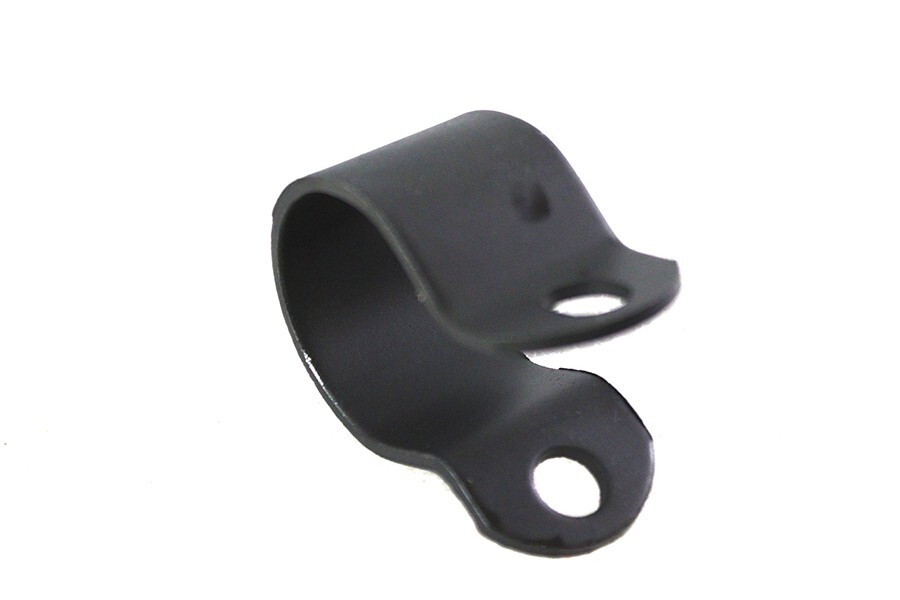 V-Twin Black Front Frame Exhaust Clamp for Harley Davidson
