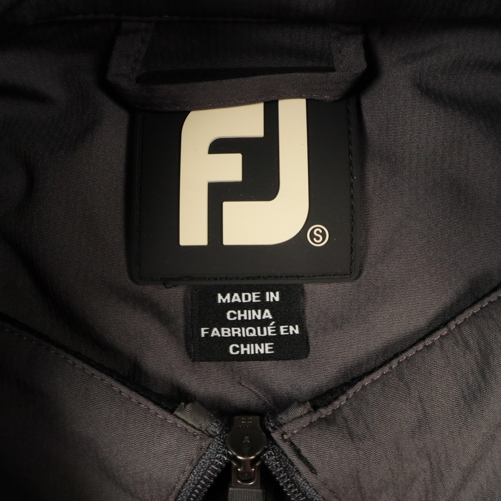 FootJoy Pullover Men's Small Performance Half Zip Wind Black Modelo 32664