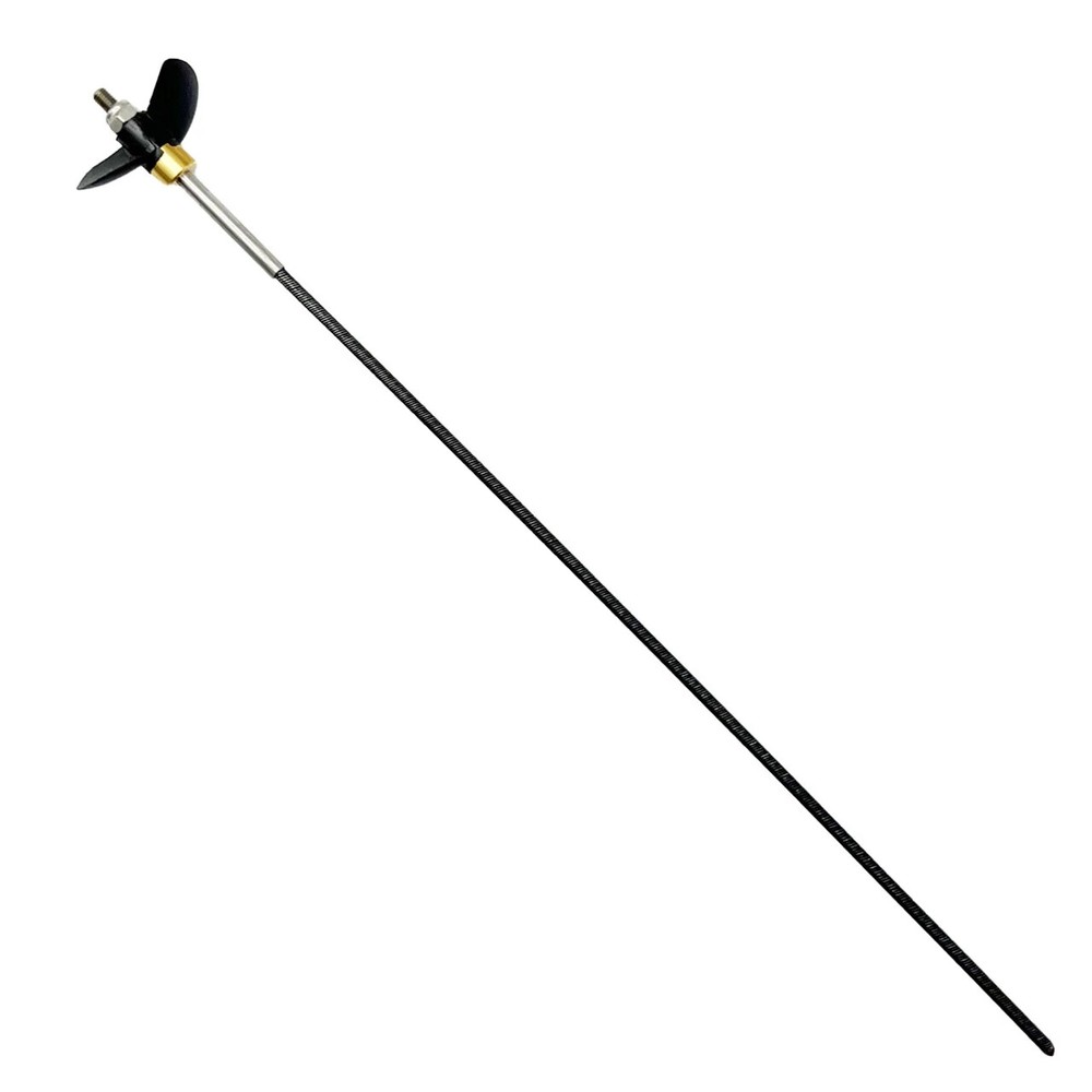 Rage RC Propeller with Drive Shaft; Black Marlin EX