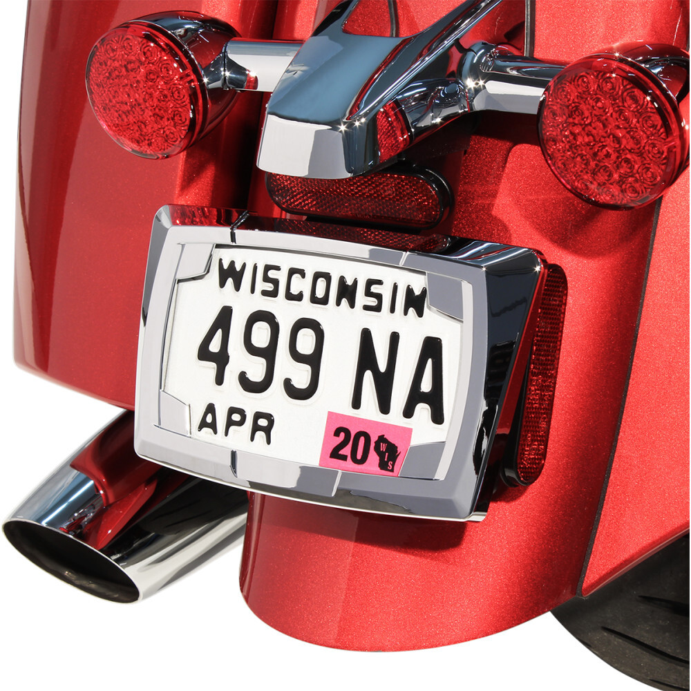 Ciro License Plate Frame - Chrome | 70400