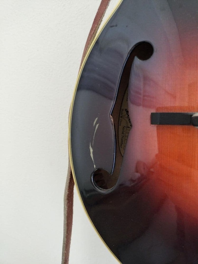 The Loar flat mandolin