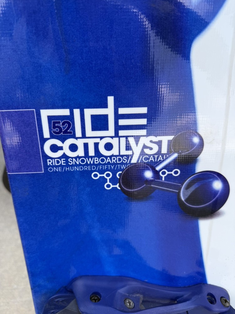 RIDE CATALYST 152 cm Snowboard With Bindings
