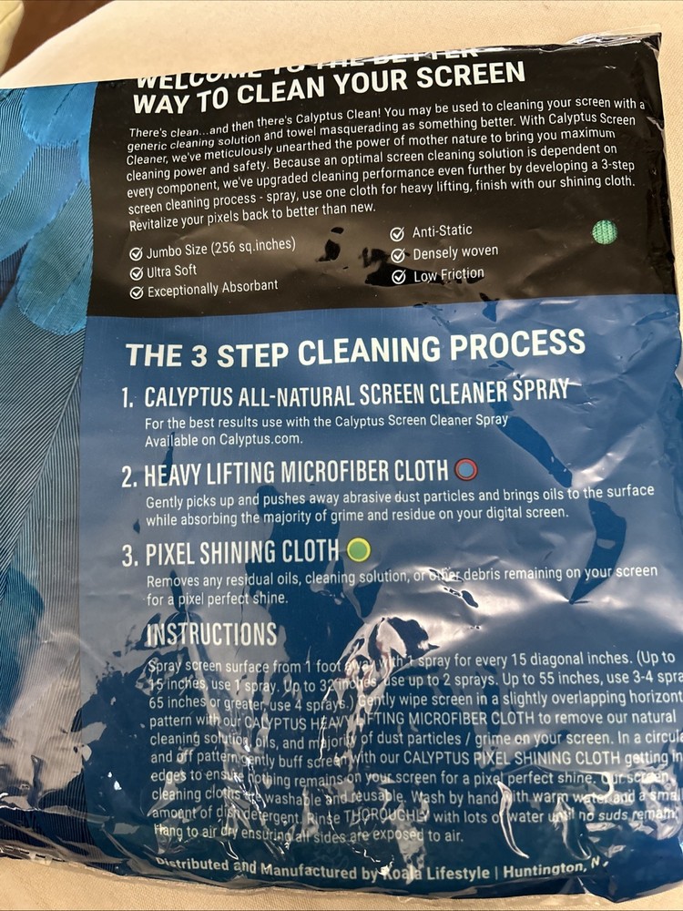 Calyptus Screen Cloths Six Count ￼