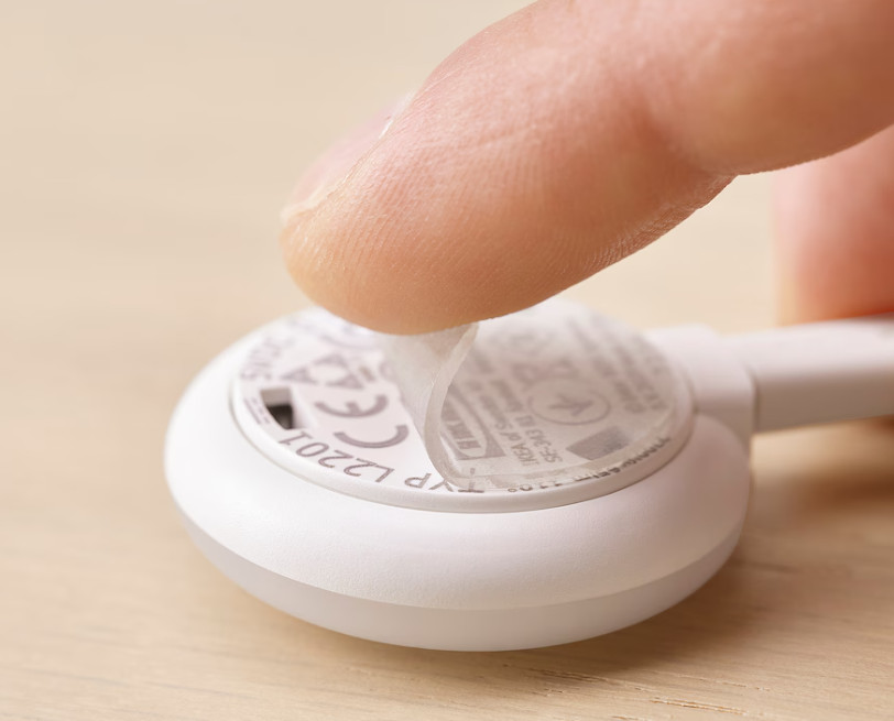 2 PCS KAPPLAKE LED spotlight, white,