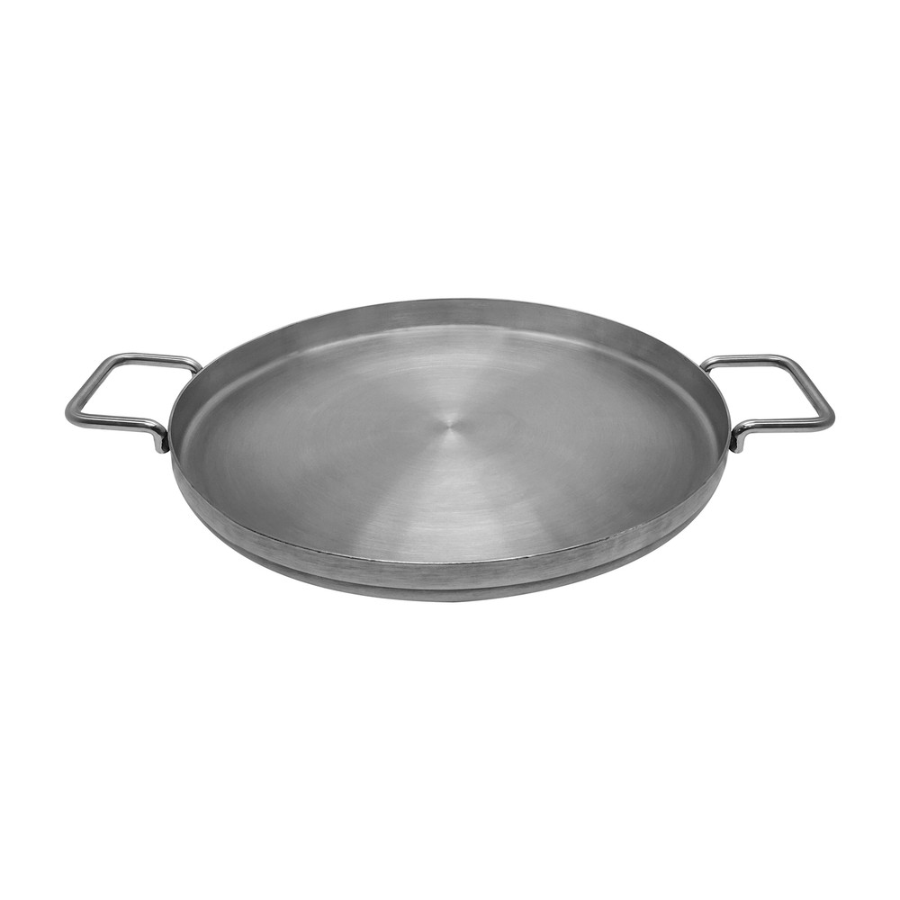 Stainless Steel Flat Comal Griddle Pan Cookware 20 inch