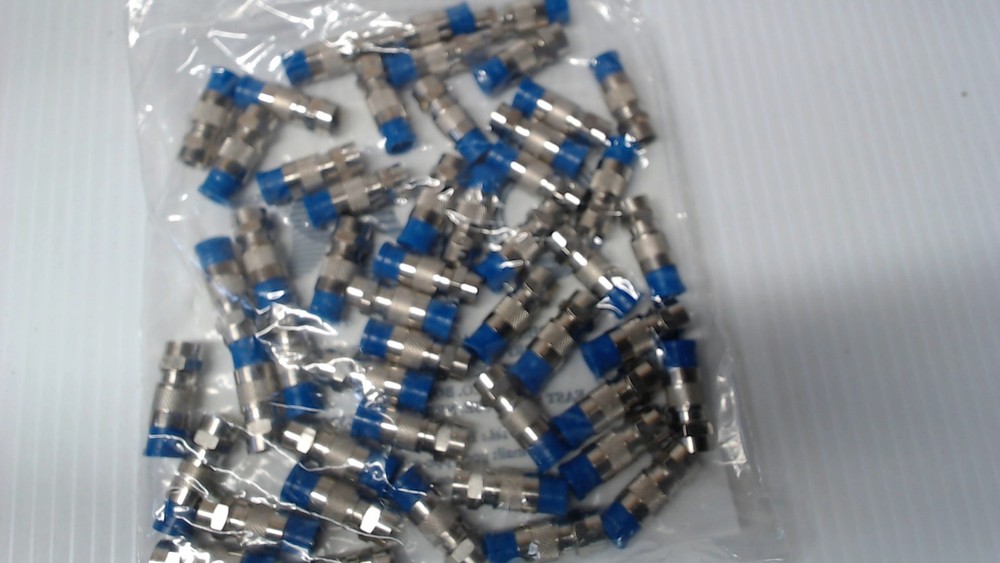 RG-6 COMPRESSION CONNECTOR PPC QTY OF 100