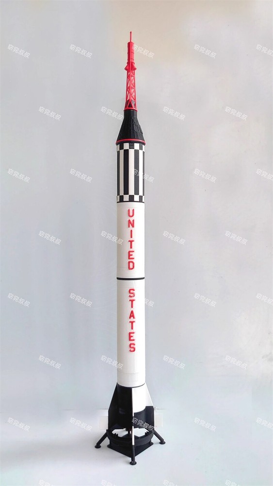 1/72 Mercury Program Mercury Redstone Launch Vehicle Finished Model
