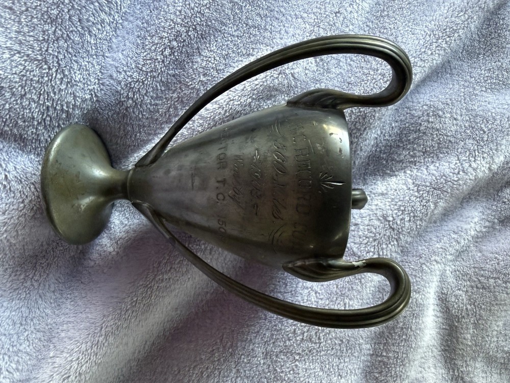 1903 Reed & Barton 3 Handle Trophy Silver Plate