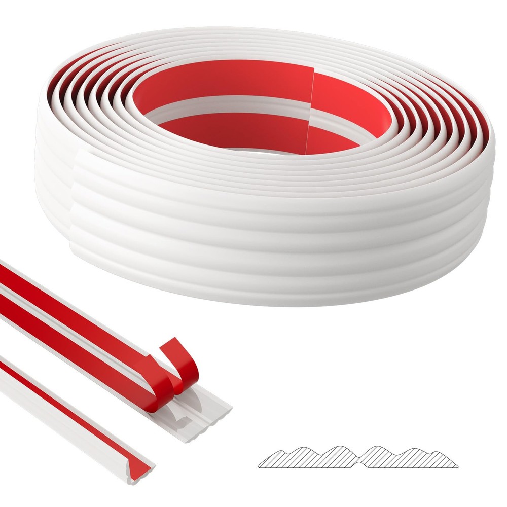 Wall Corner Protector Trim, 10.5 Feet Flexible Inside & Outside Corner Guard ...