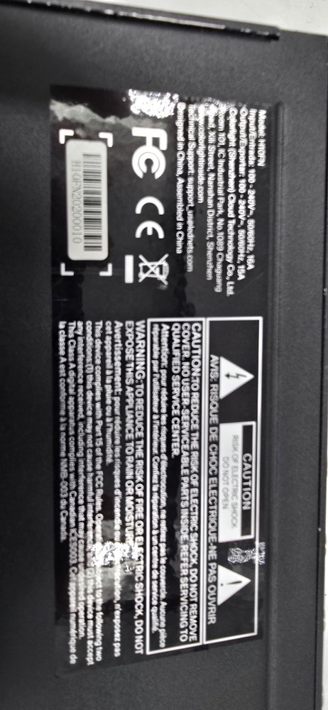 Colorlight Planar H10FN LED Fiber Optic Display Transceiver Untested - GC-6106