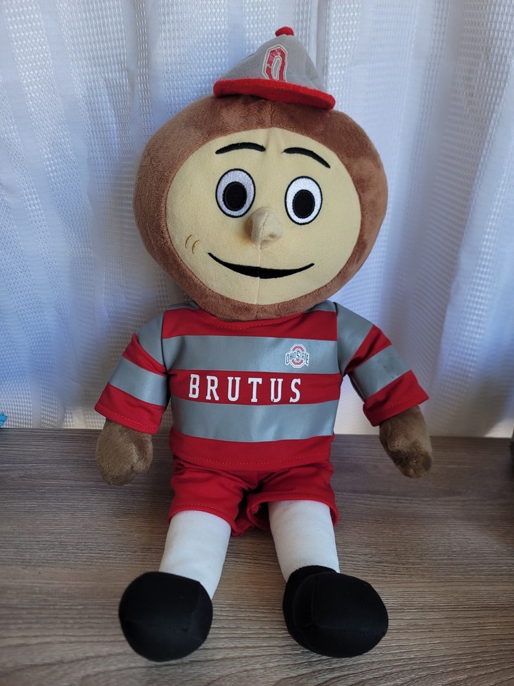 Brutus Ohio State Buckeyes Mascot Build A Bear 20" Plush!