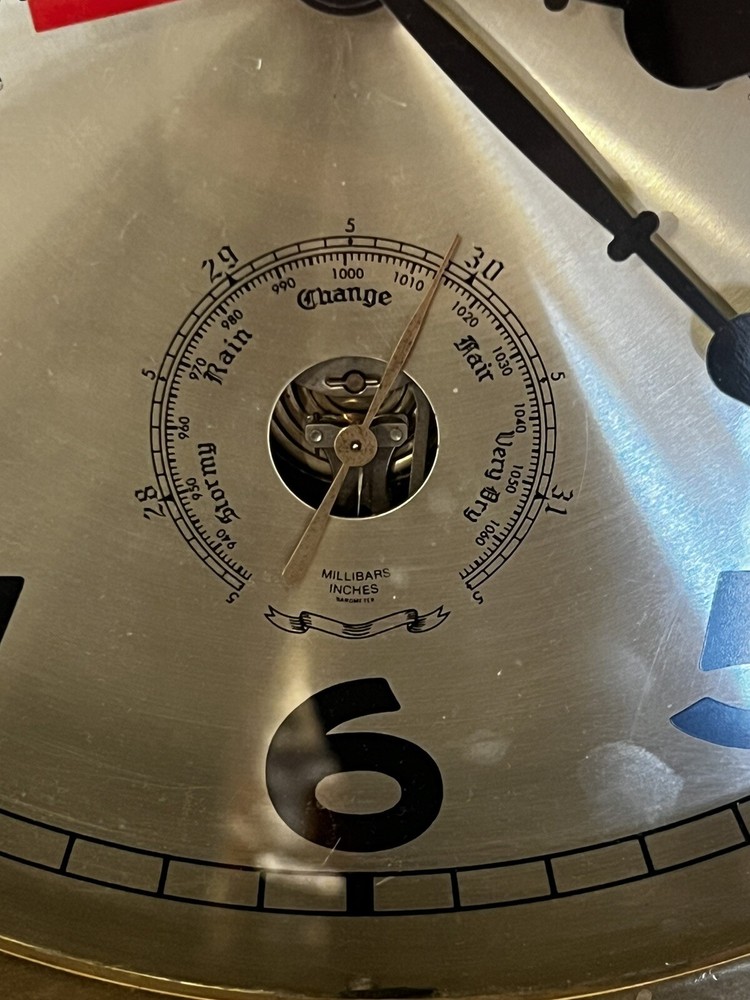 Ships Time Ship Clock Brass