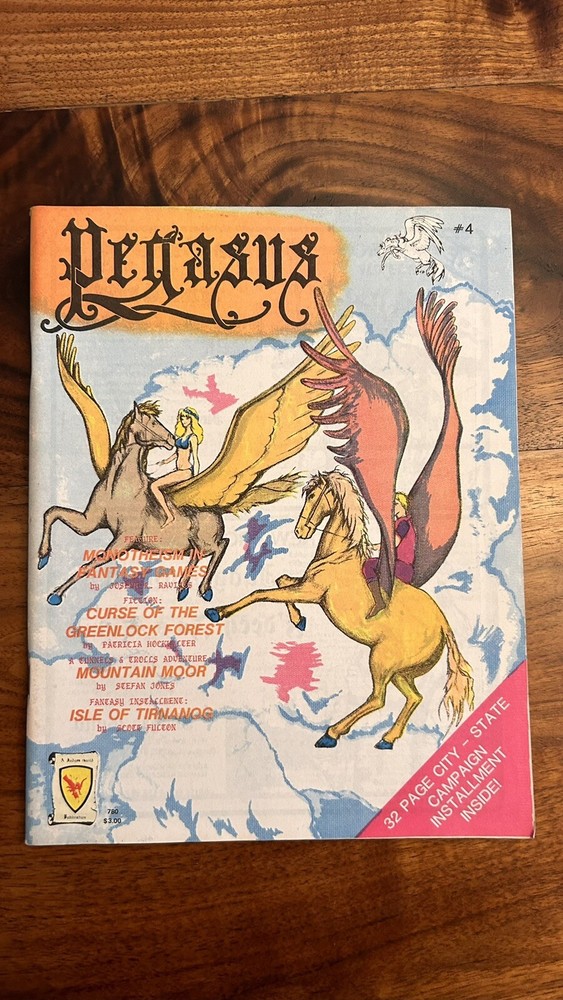 1981 Judges Guild PEGASUS magazine #4