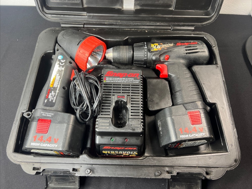 Snap On Tools Mobile, 1/2" Driver/Drill, Light Combo Kit