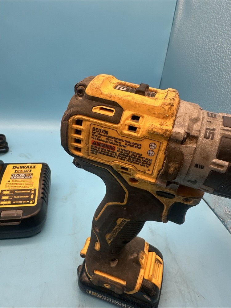 Dewalt / charge combo set / 12V DCF801 / DCD706