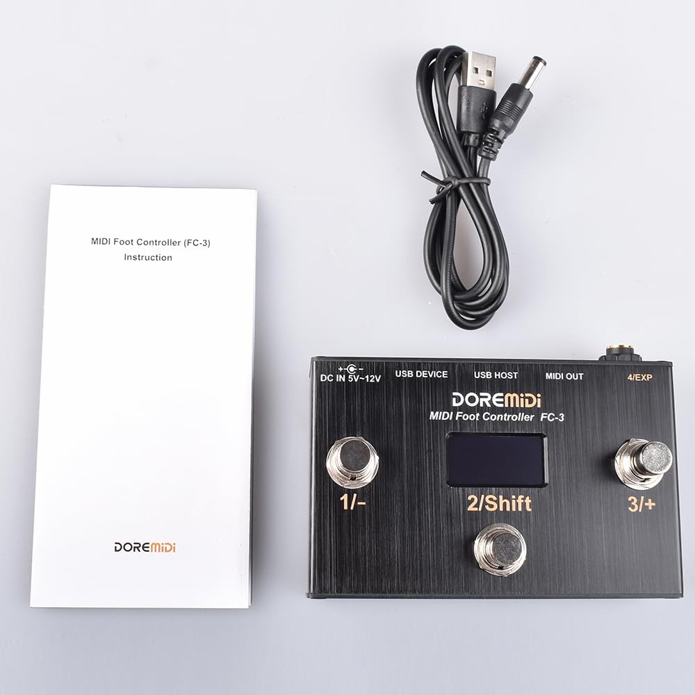 MIDI Foot Controller (FC-3) MIDI Controller Designed That Can Be Used for Foo...